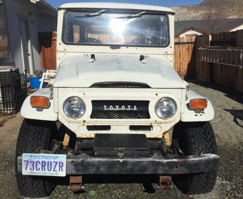 Illustration for article titled For $12,000, This 1973 Toyota Land Cruiser Asks How’s Your Tetanus Protection?